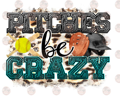 Pitches Be Crazy Softball 3 Transfer