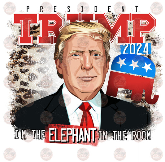 President T Elephant In The Room 2 - Sublimation Transfer