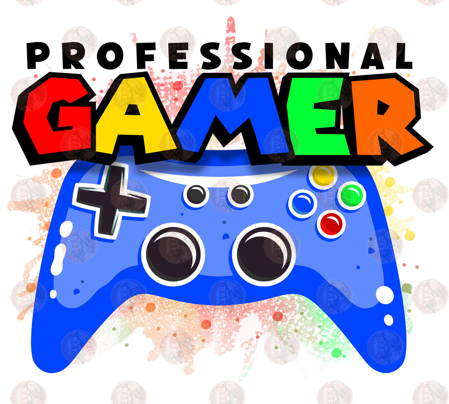 Professional Gamer- Sublimation Transfer