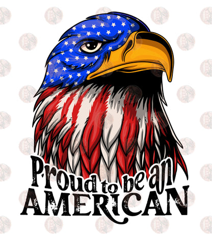 Proud To Be An American Eagle Transfer