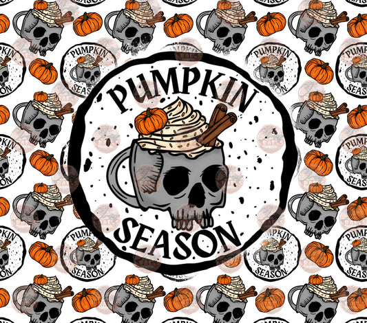 Pumpkin Season Mug 2 Tumbler Wrap- Sublimation Transfer