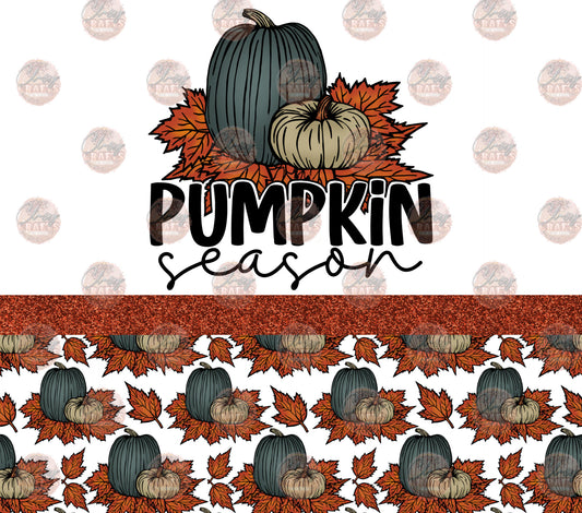 Pumpkin Season Tumbler Wrap- Sublimation Transfer