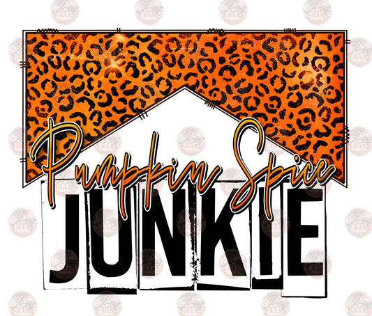 Pumpkin Spice Junkie 2- Sublimation Transfer