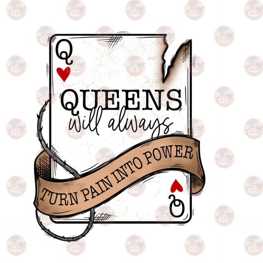 Queens 2 - Sublimation Transfer