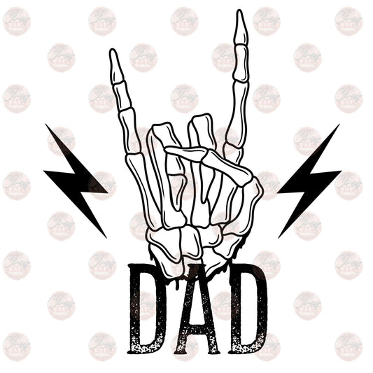 Rock On Dad - Sublimation Transfer