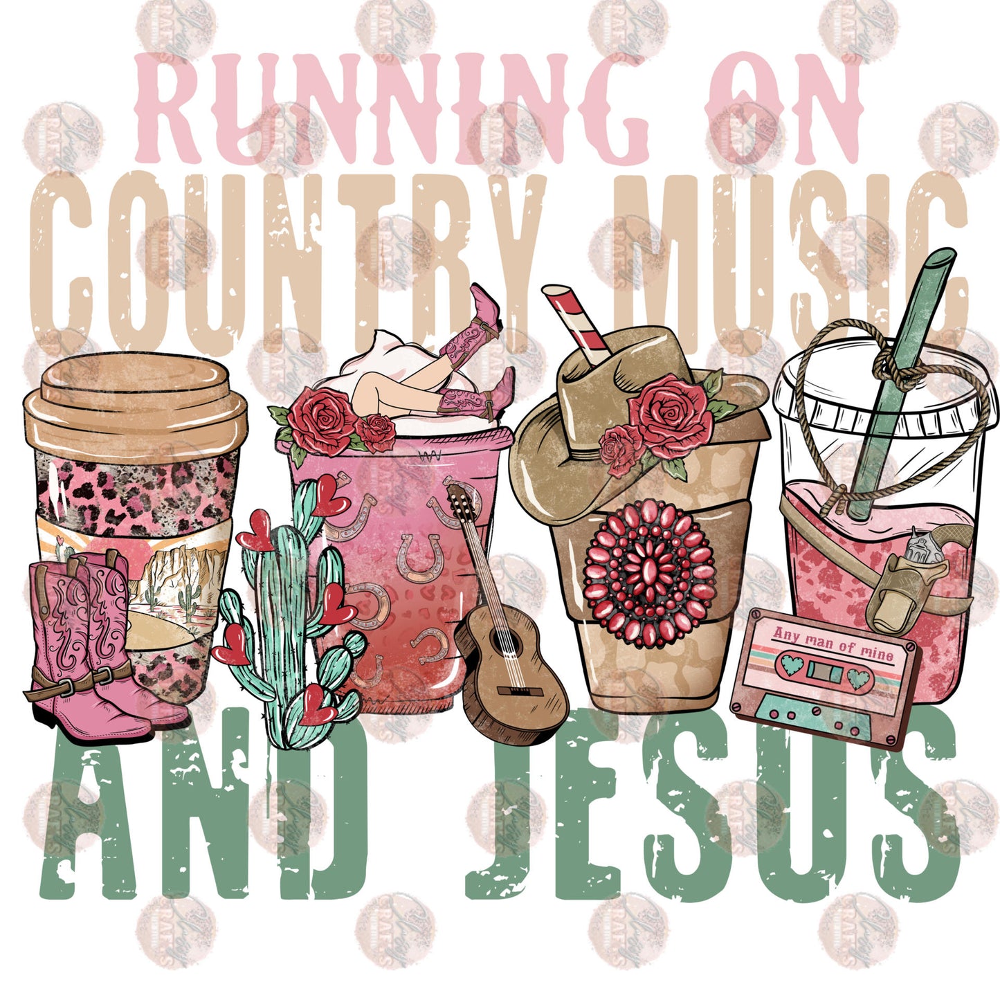 Running On Country Music And Jesus Transfer