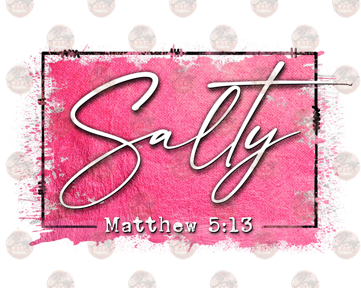 Salty Matthew Pink Transfer