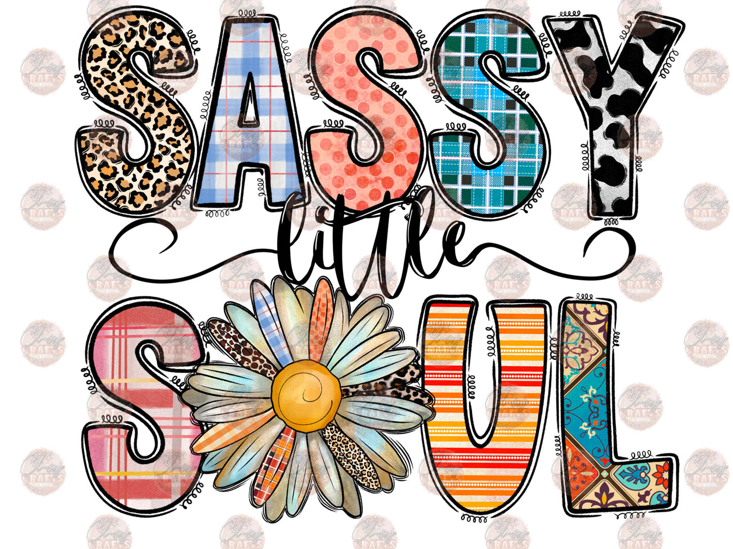 Sassy Little Soul - Sublimation Transfer