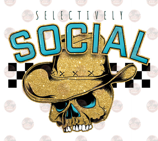 Selectively Social 3 - Sublimation Transfer