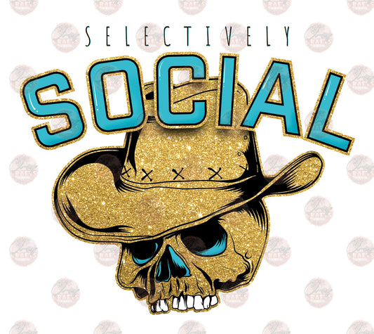 Selectively Social 4 - Sublimation Transfer