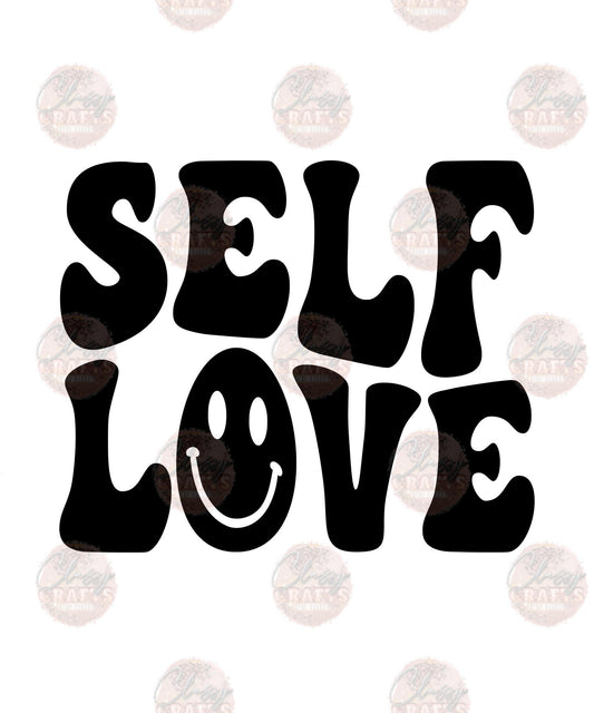 Self Love Happy Face - Sublimation Transfer