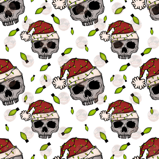 Skull Lights Seamless Wrap - Sublimation Transfer