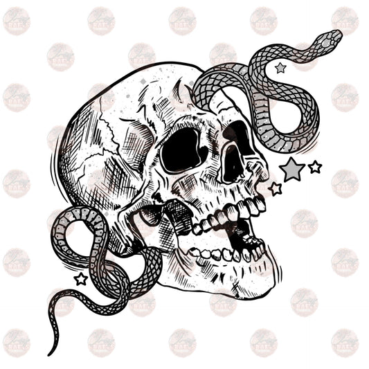 Skull Snake - Sublimation Transfer