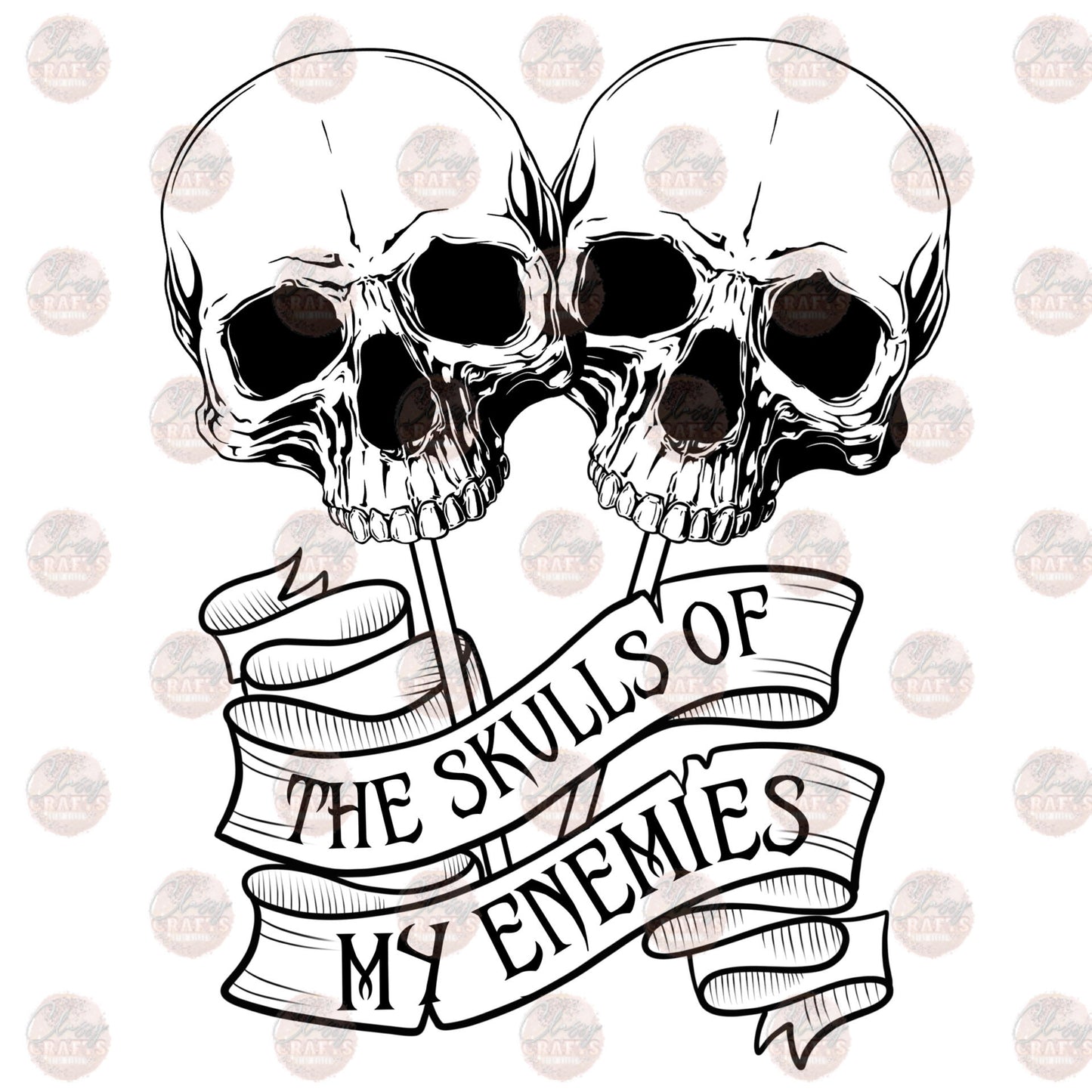 Skull Enemy - Sublimation Transfer