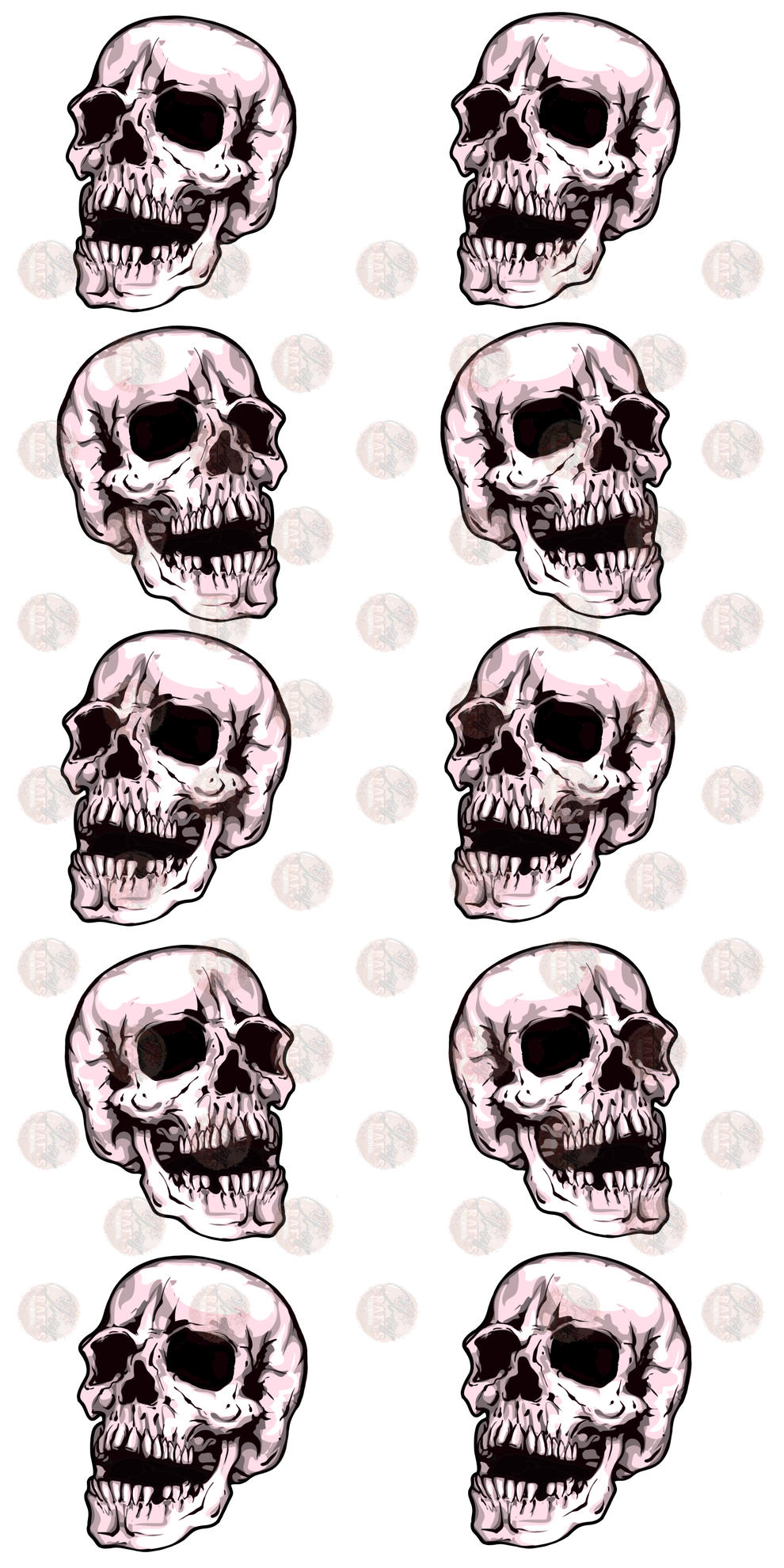 Skull Sleeves - Sublimation Transfer