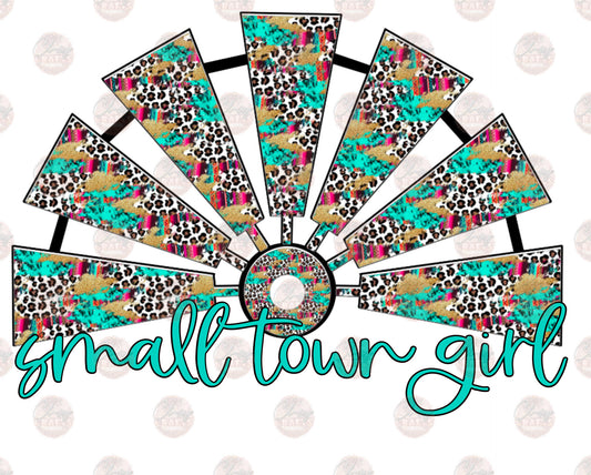 Small Town Girl Windmill 1 - Sublimation Transfer