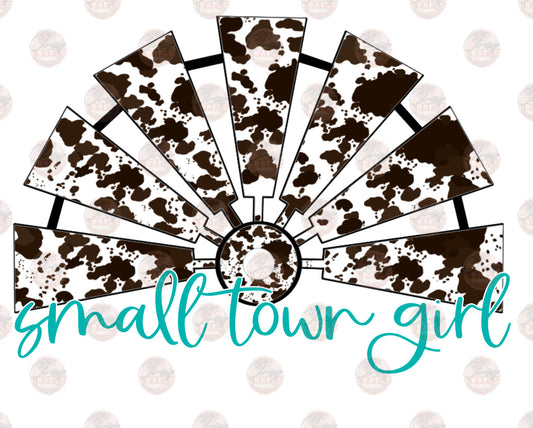 Small Town Girl Windmill 3 - Sublimation Transfer