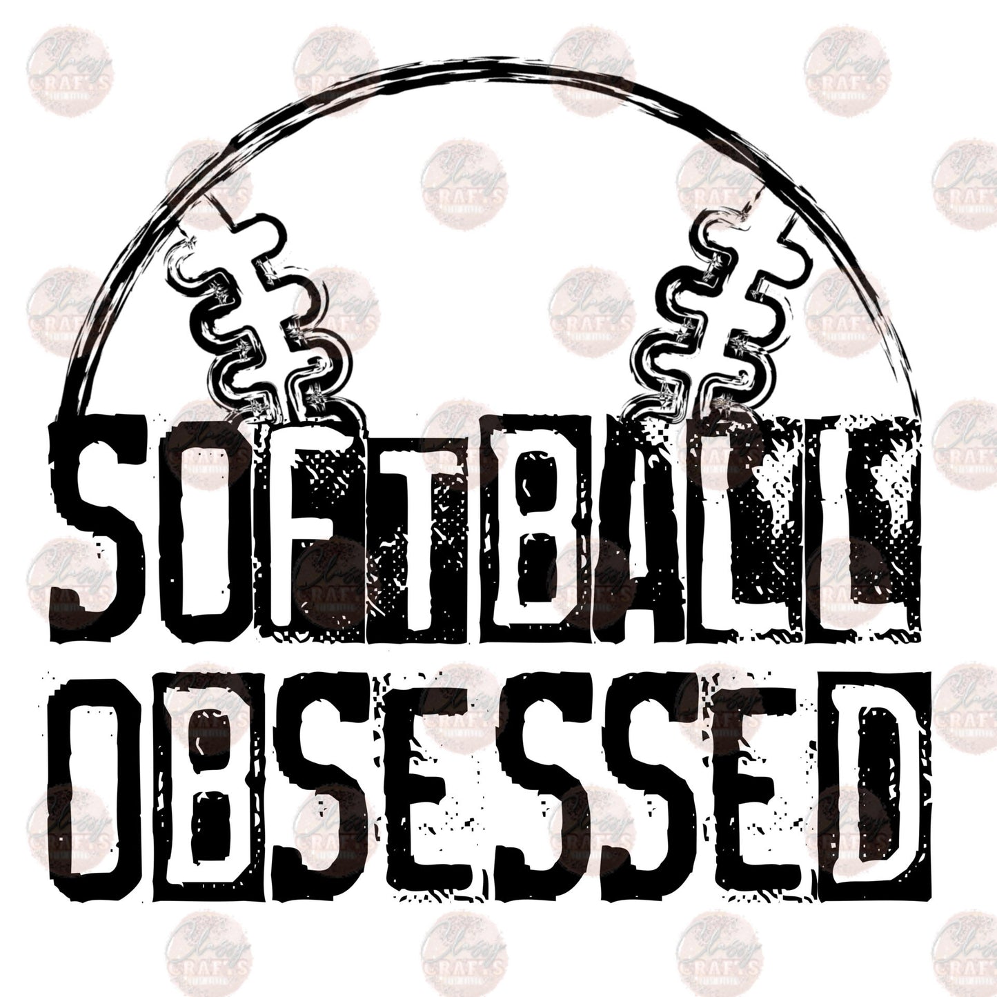 Softball Obsessed Transfer