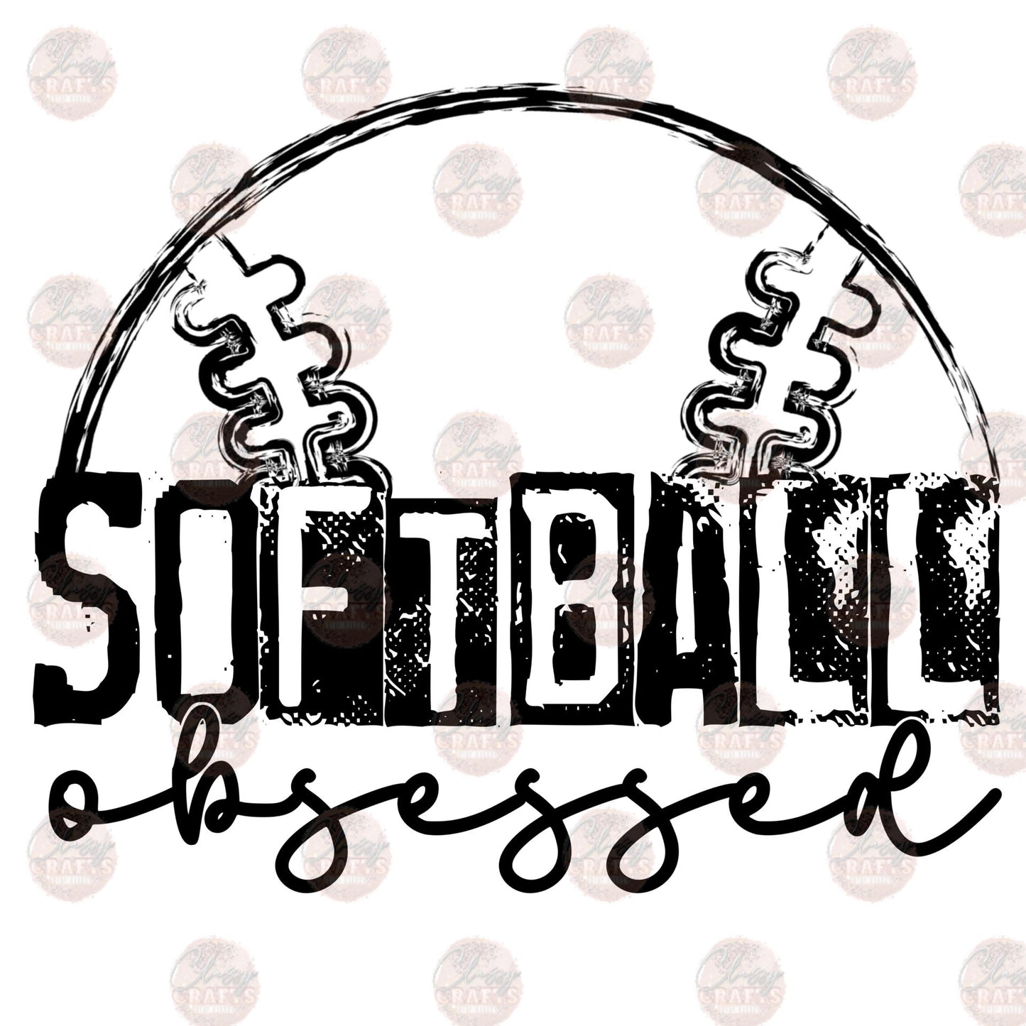 Softball Obsessed- 4 Transfer