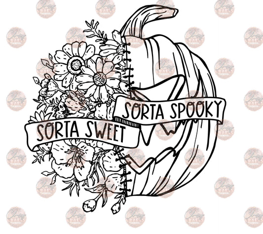 Sorta Sweet Sorta Spooky - Sublimation Transfer