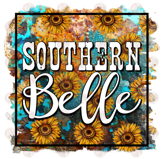 Southern Belle/ Sunflower - Sublimation Transfer