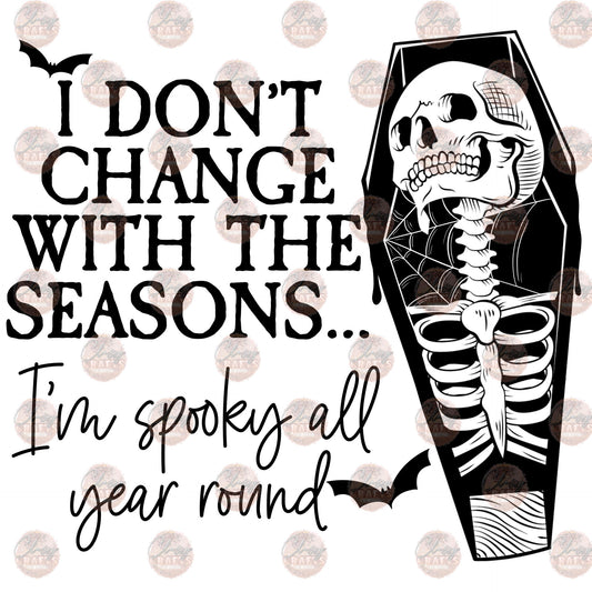 Spooky All Year Round - Sublimation Transfer