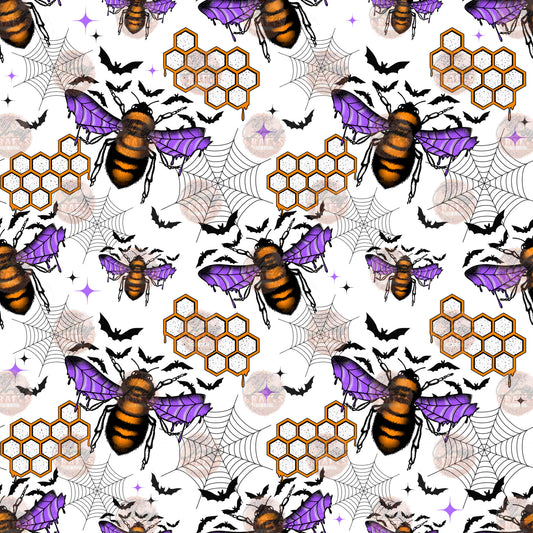 Spooky Bee Seamless 2 - Sublimation Transfer