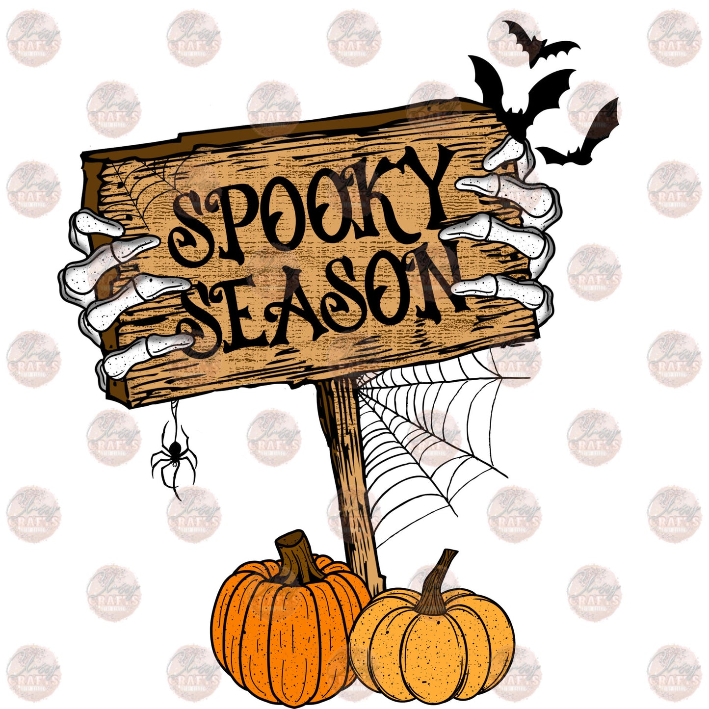 Spooky Season Sign Color Transfer