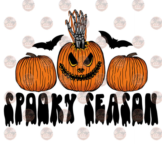 Spooky Season Color -Sublimation Transfer
