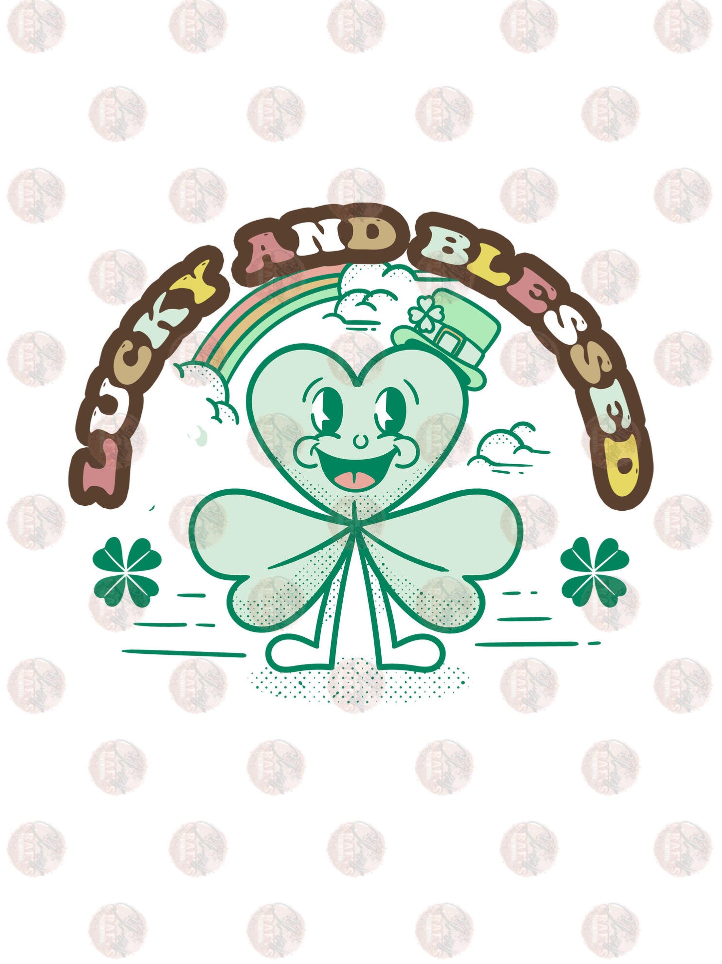 St. Patrick Lucky And Blessed Transfer
