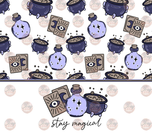 Stay Magical Tumbler Wrap - Sublimation Transfer