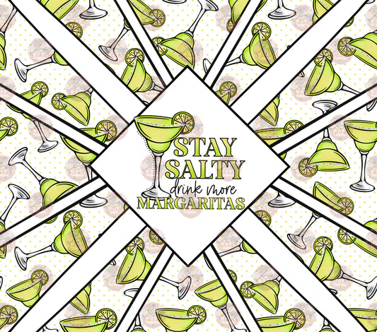 Stay Salty Tumbler Wrap - Sublimation Transfer