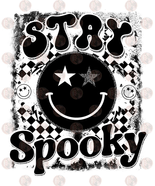 Stay Spooky Black & White - Sublimation Transfer