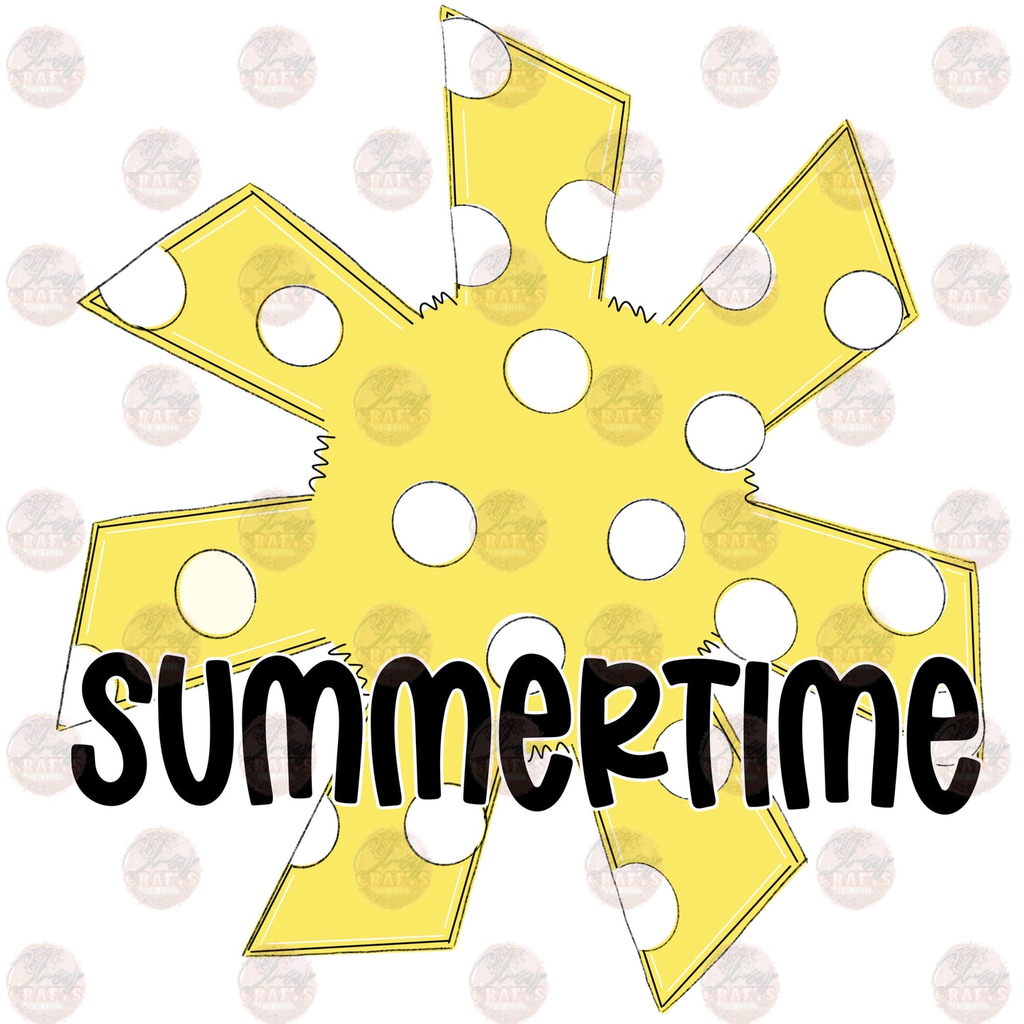 Summer Time - Sublimation Transfer