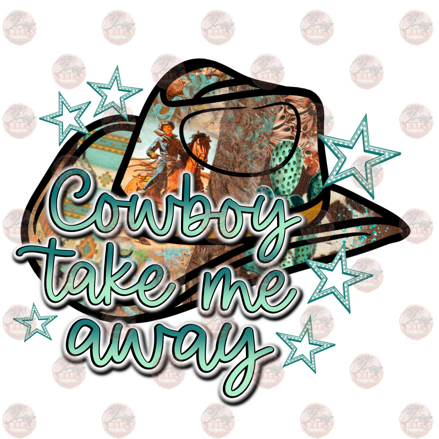 Take Me Away - Sublimation Transfer