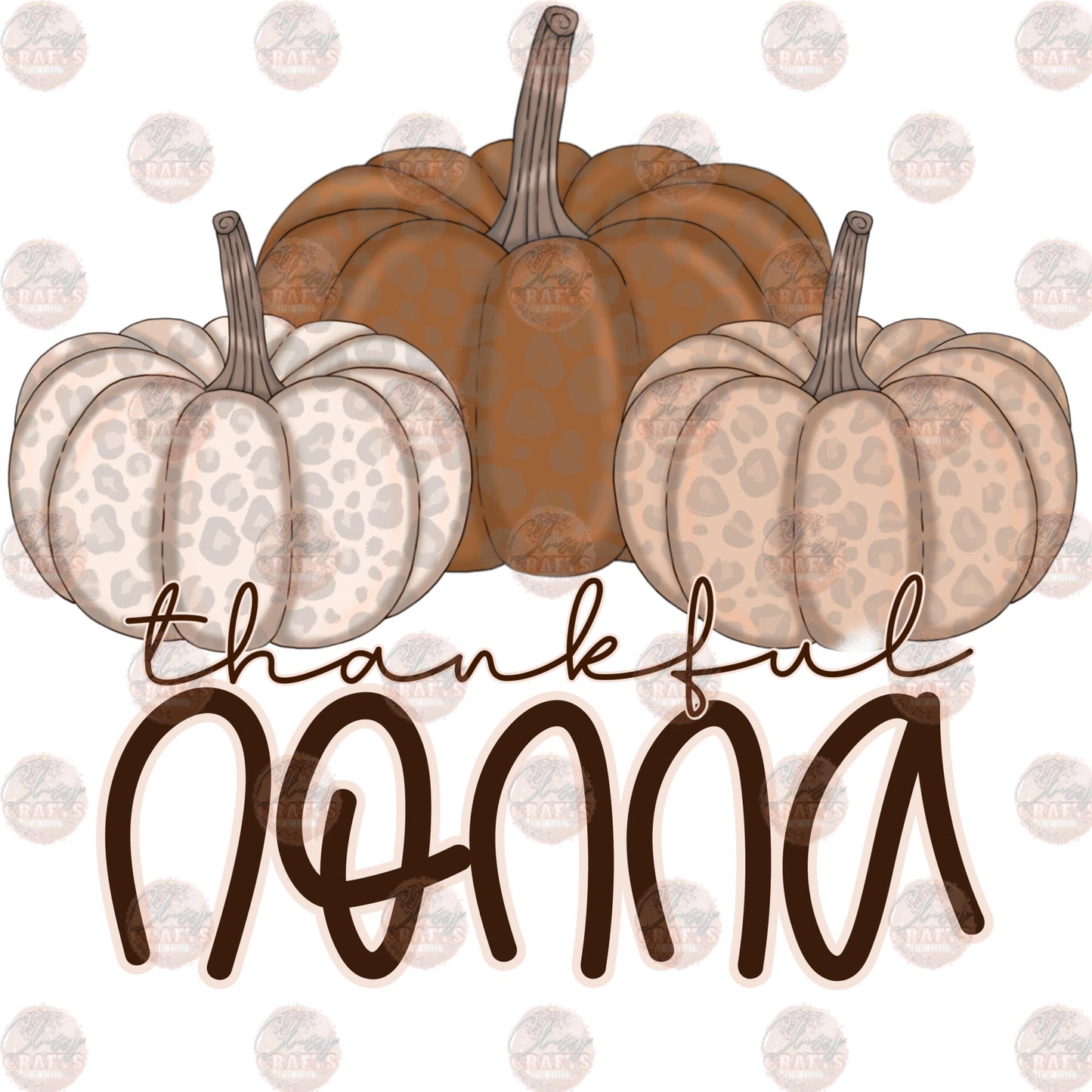 Thankful Nonna - Sublimation Transfer