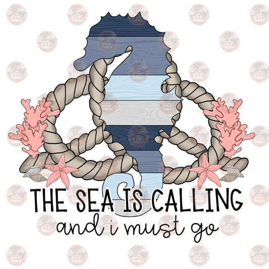 The Sea is Calling - Sublimation Transfer