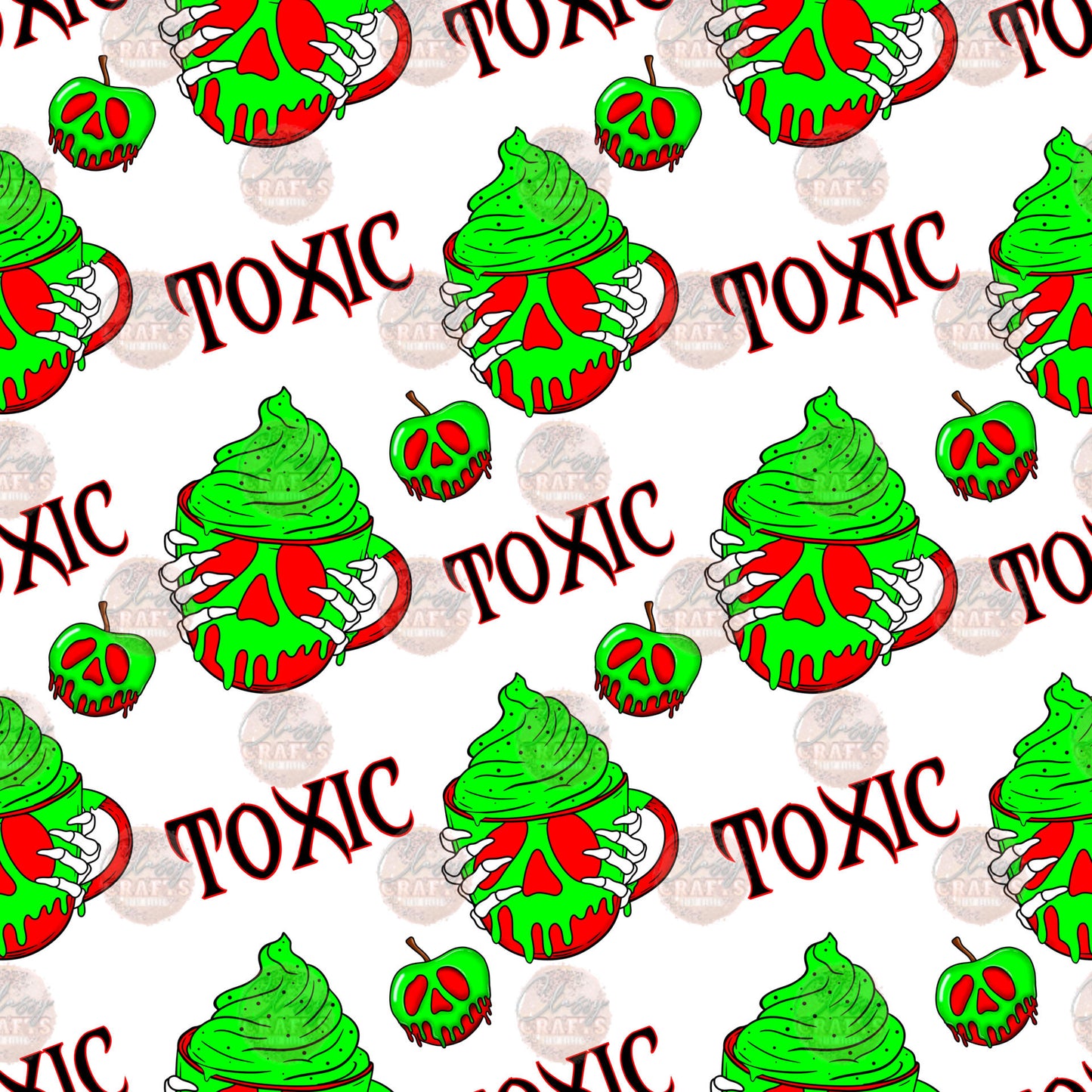 Toxic 2 Seamless Wrap - Sublimation Transfer