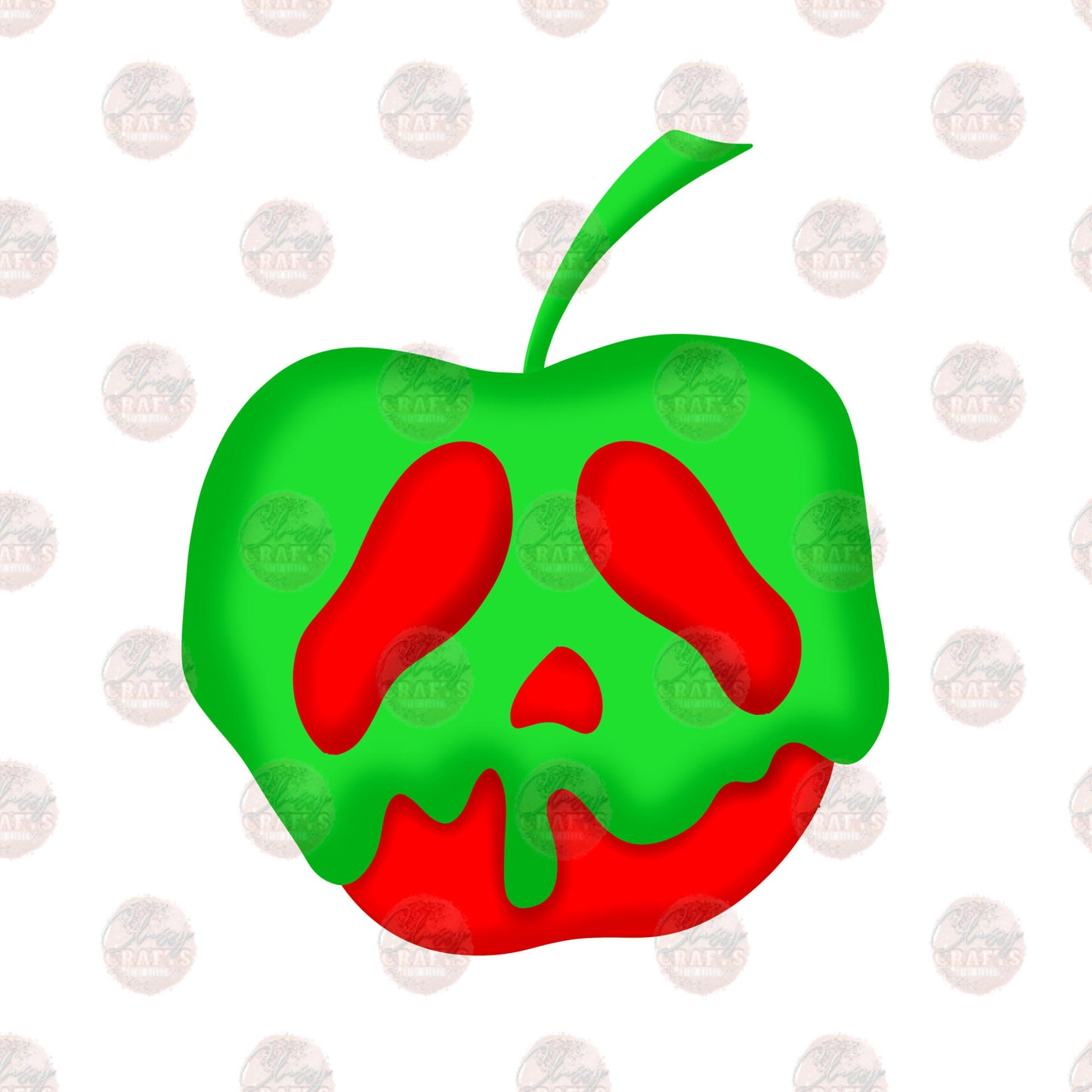 Toxic Apple - Sublimation Transfer