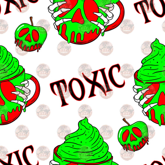 Toxic Seamless Wrap - Sublimation Transfer