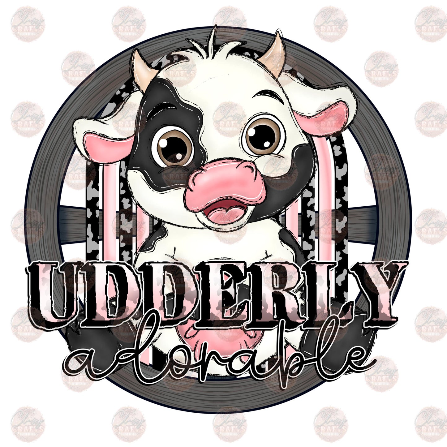 Udderly Adorable 1 - Sublimation Transfer