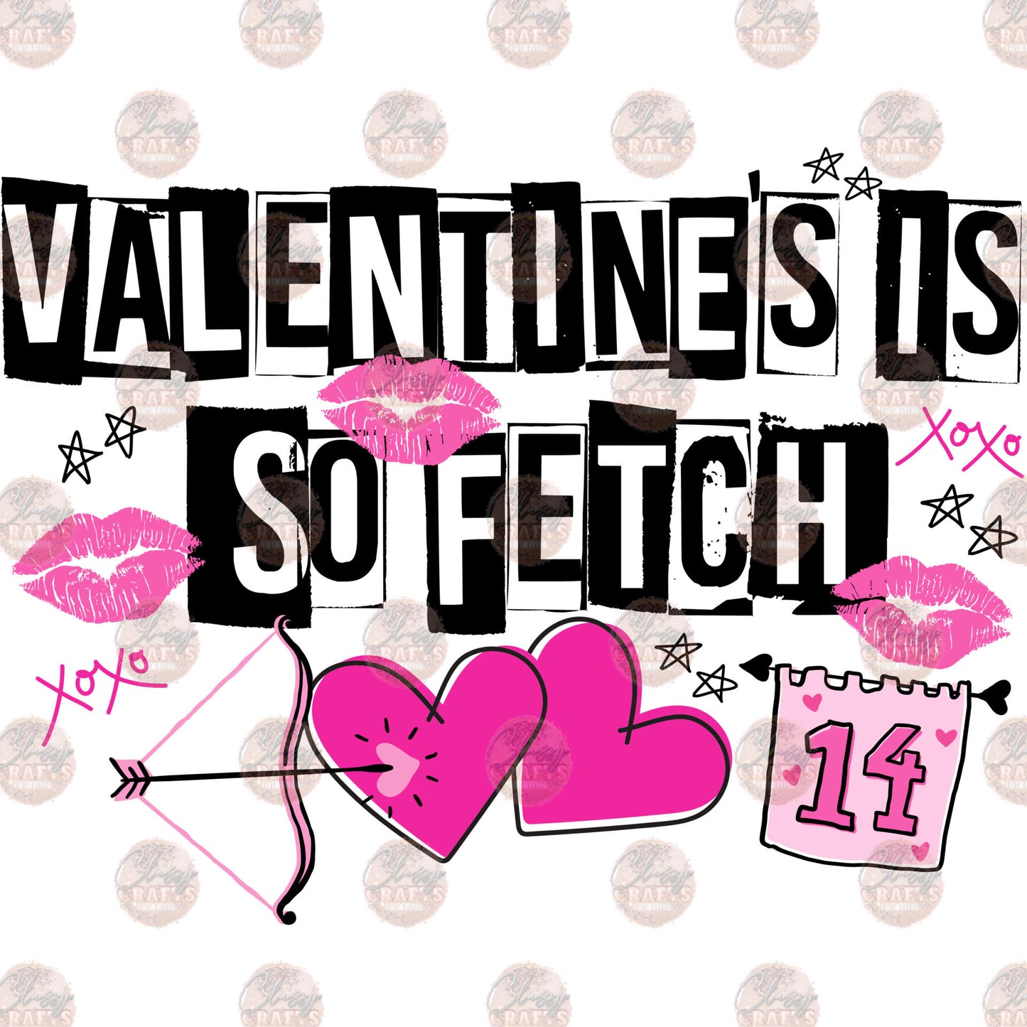 Valentines Is So Fetch Transfer