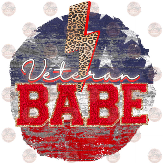 Veteran Babe - Sublimation Transfer