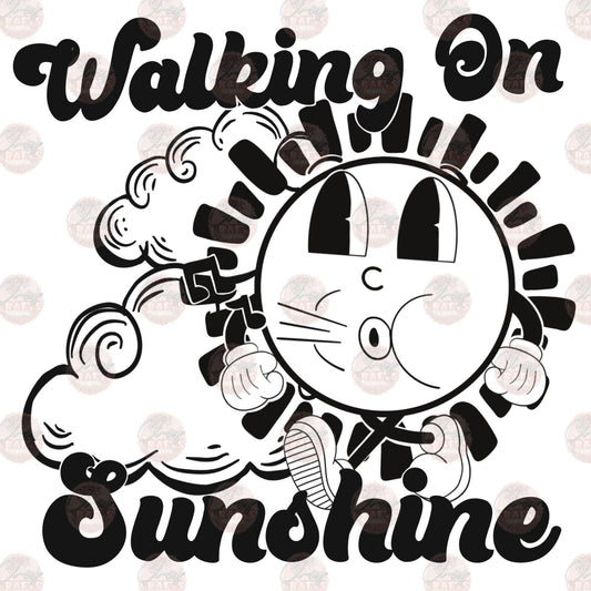 Walking On Sunshine 1 - Sublimation Transfer