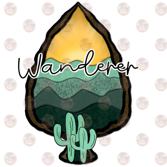 Wanderer Arrowhead - Sublimation Transfer