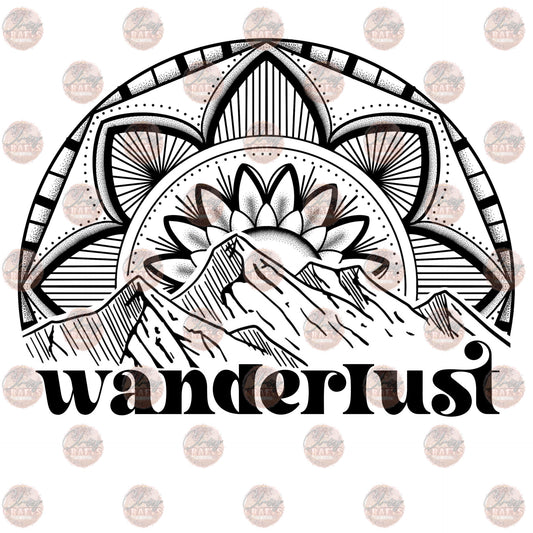 Wanderlust - Sublimation Transfer