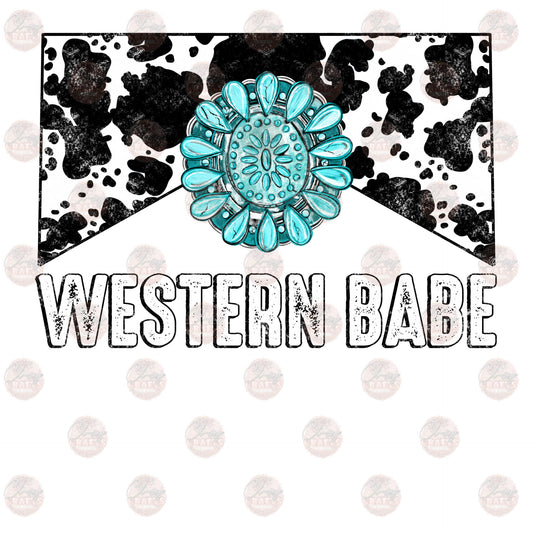 Western Babe - Sublimation Transfer