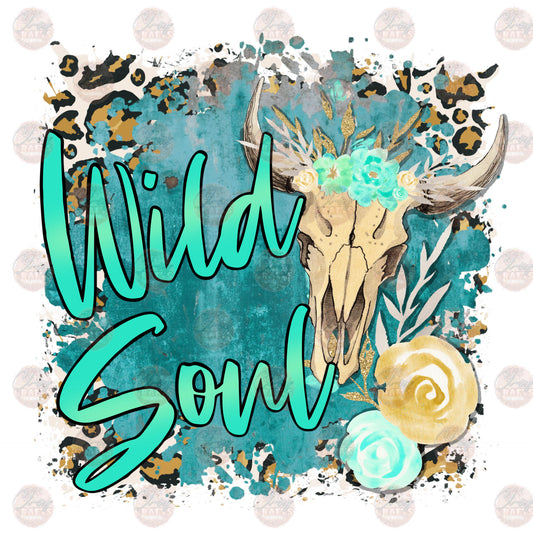 Wild Soul Skull - Sublimation Transfer