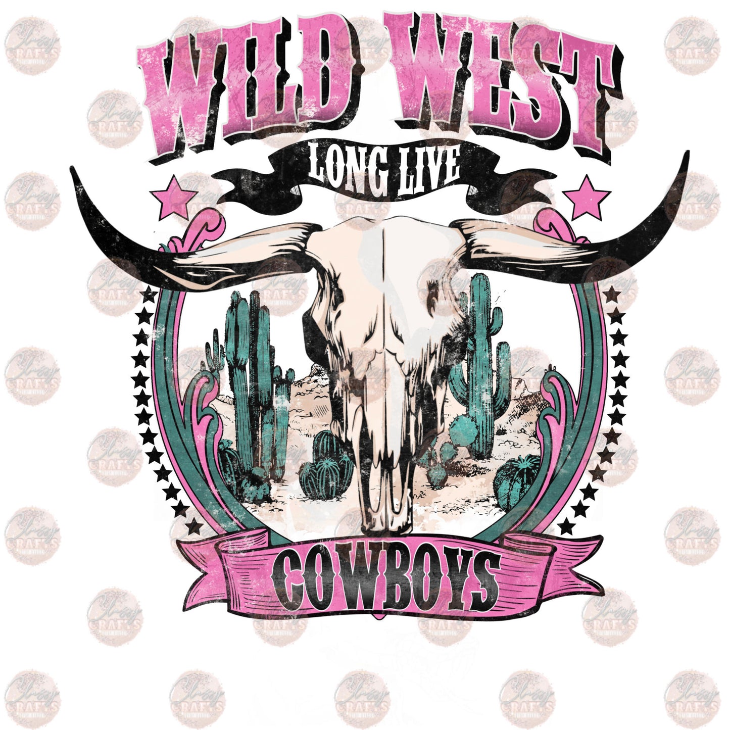 Wild West Pink - Sublimation Transfer