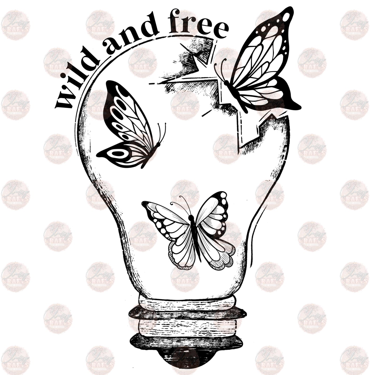 Wild & Free - Sublimation Transfer